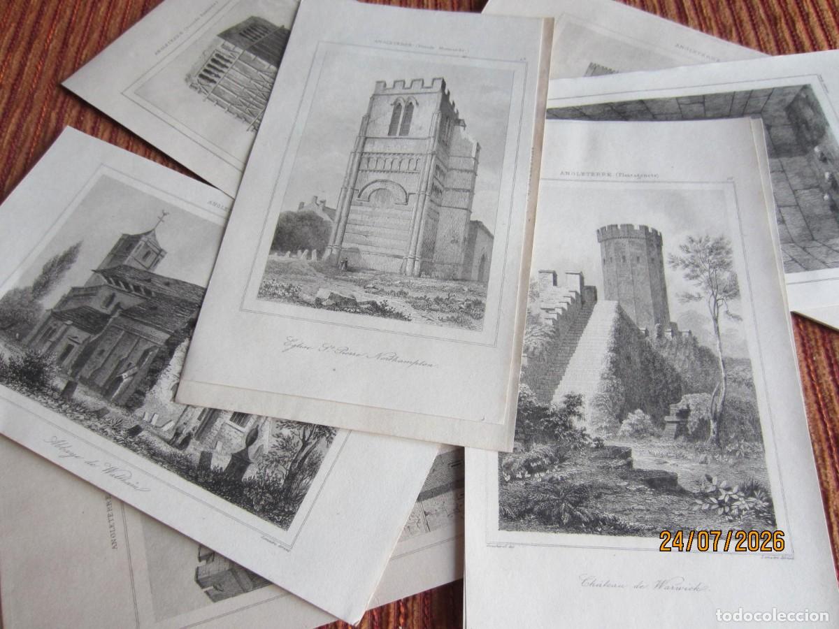 Arte: 1842- INGLATERRA. 19 GRABADOS ORIGINALES DE UNIVERS PITTORESQUE. FIRMIN DIDOT. PARIS. LOTE 3