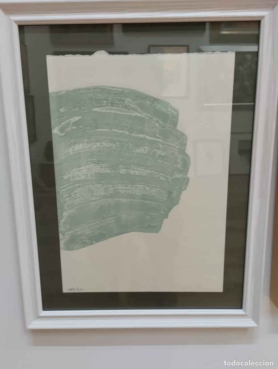 Arte: Aguafuerte de Berta Caccamo, enmarcado, homenaje a Castelao, Sempre en Galicia lee descripci&oacute;n