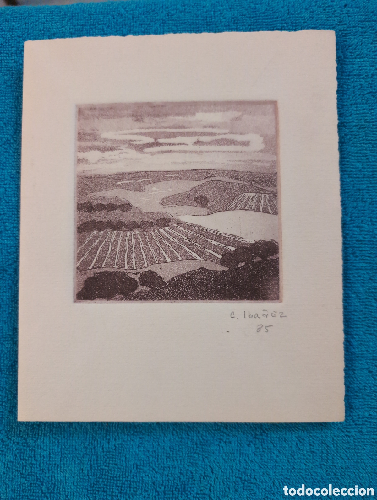 Arte: Concha Iba&ntilde;ez Grabado