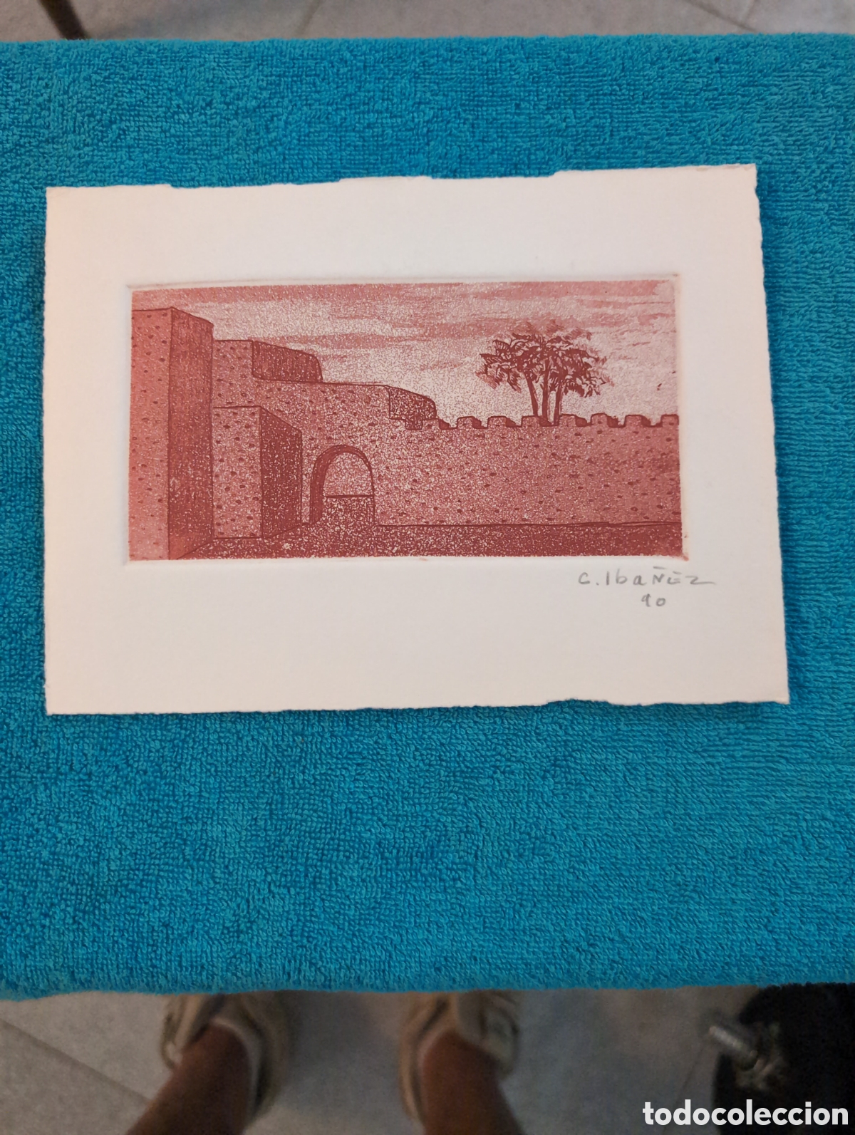 Arte: Concha Iba&ntilde;ez Grabado