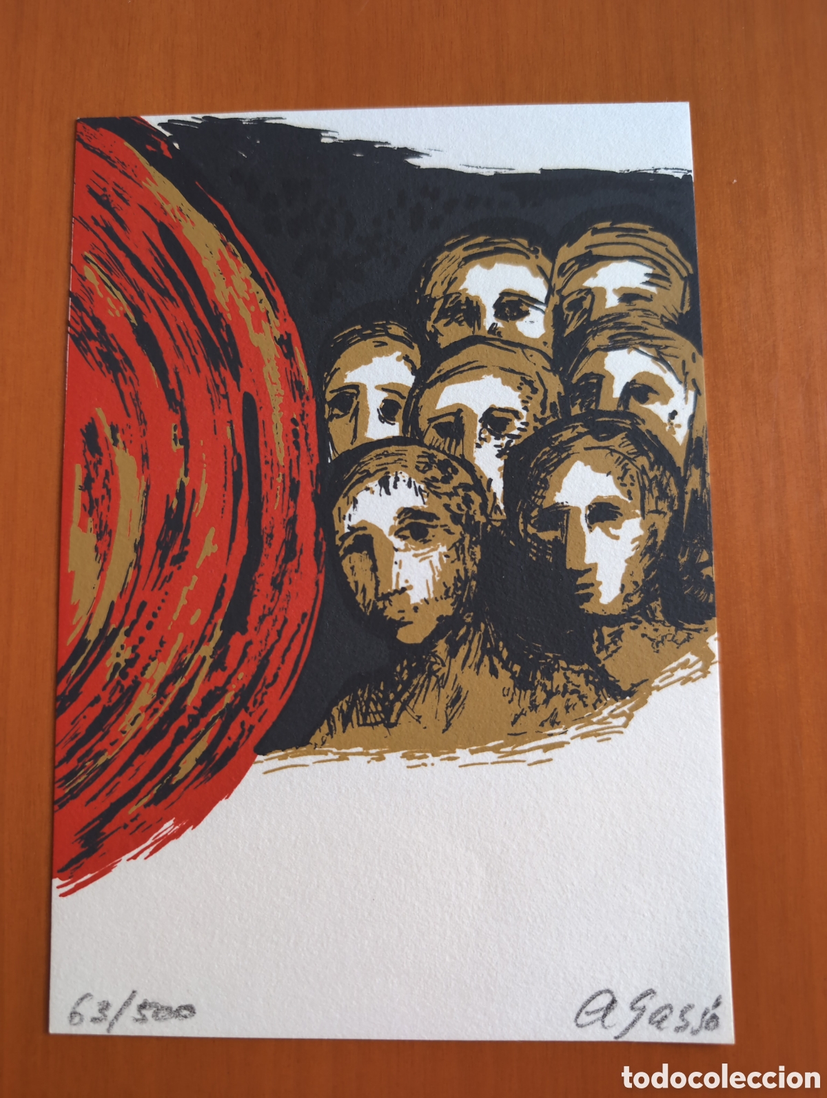 Arte: A. Gass&oacute; litografia Gass&oacute;