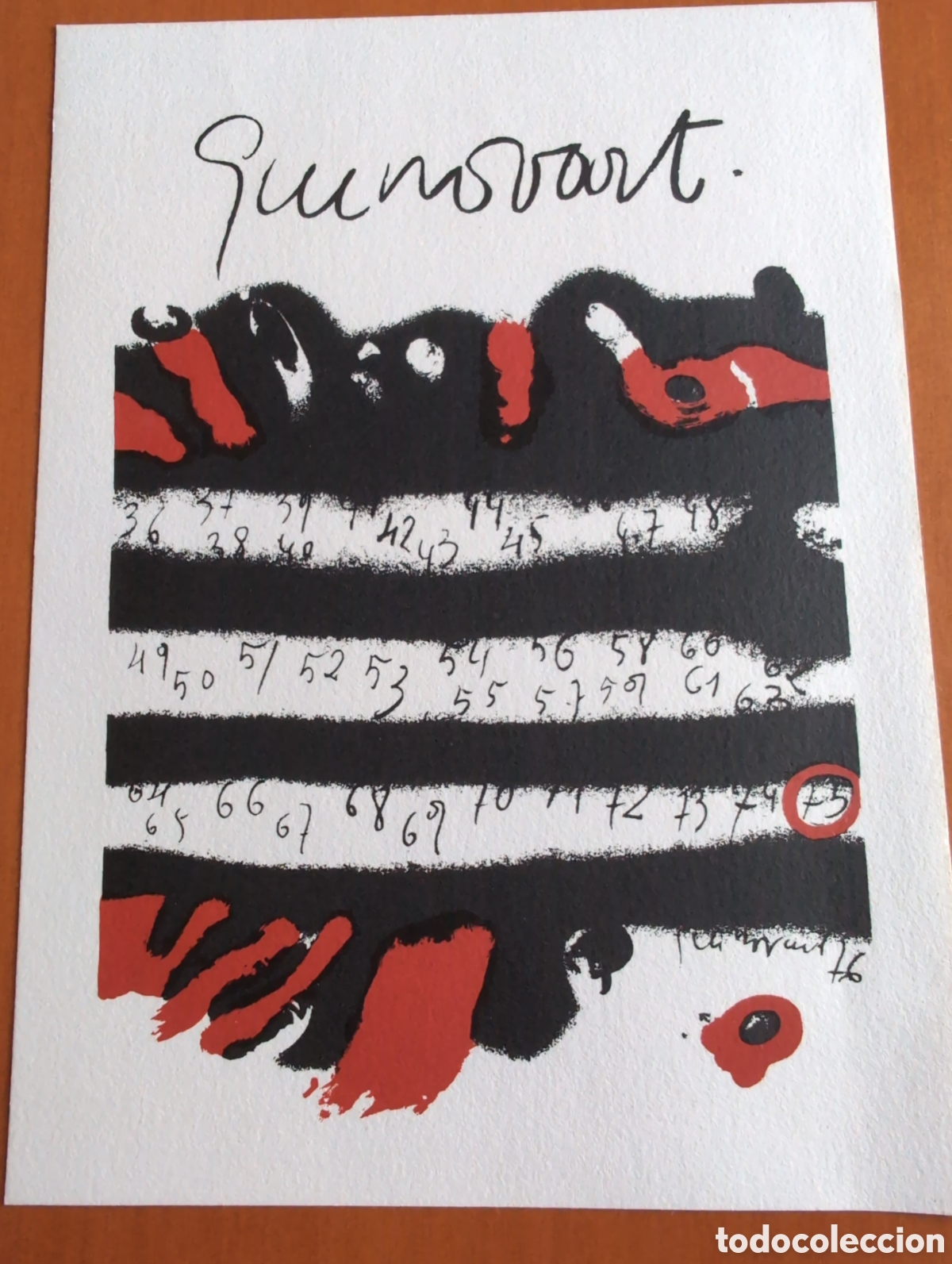 Arte: Guinovart litografia