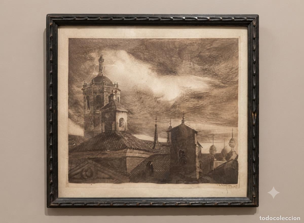 Kunst: Sabadell L&oacute;pez. Grabado. 1948