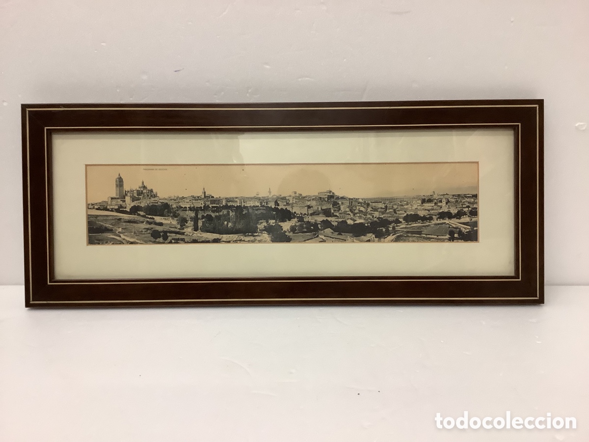 Arte: ANTIGUO GRABADO DE SEGOVIA - VISTAS PANOR&Aacute;MICAS