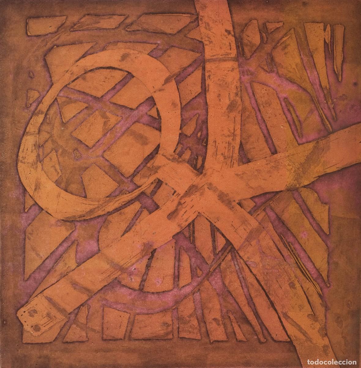 Arte: Grabado al aguafuerte Composici&oacute;n siglo XX