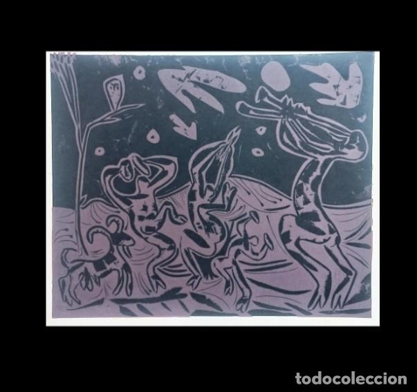 Arte: Linograbado Picasso 1962