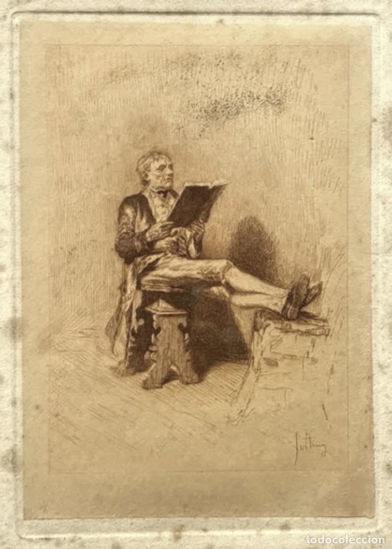 Arte: Grabado de &Eacute;poca, Mariano Fortuny