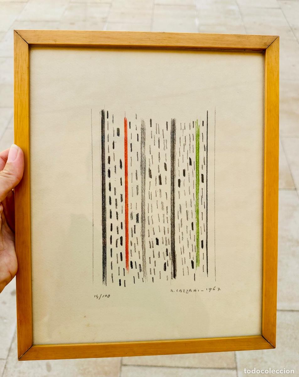 Arte: Grabado original de Bice Lazzari 1967 - 14/100
