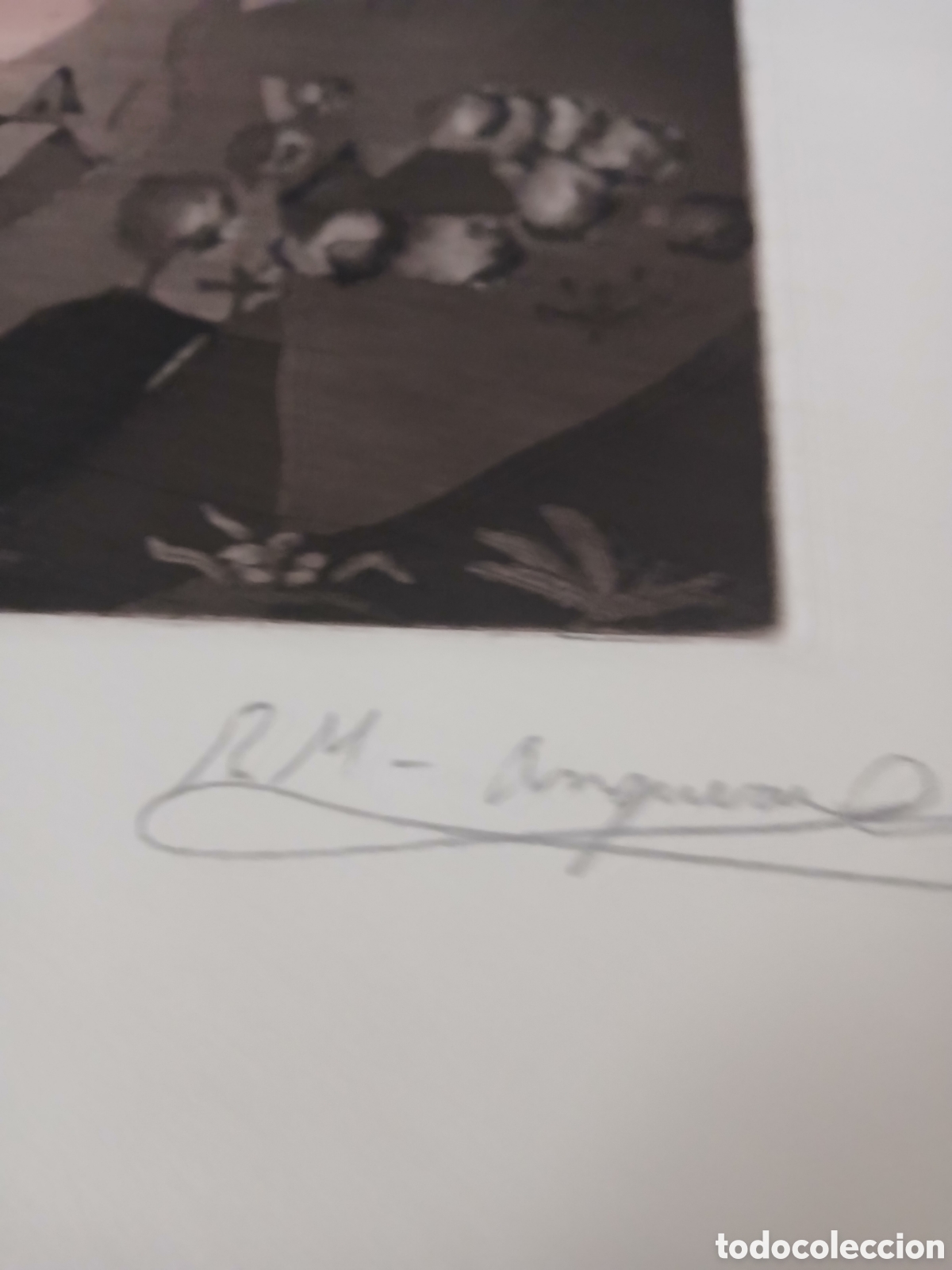 Arte: Grabado firmado a identificar - Foto 2