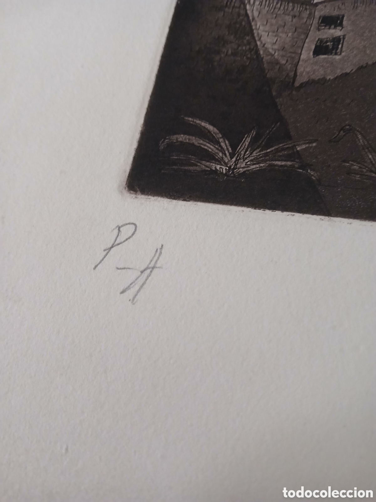 Arte: Grabado firmado a identificar - Foto 3