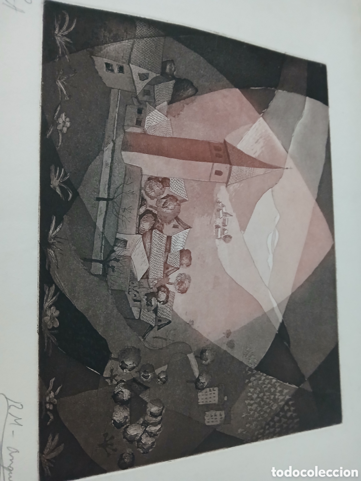 Arte: Grabado firmado a identificar - Foto 4