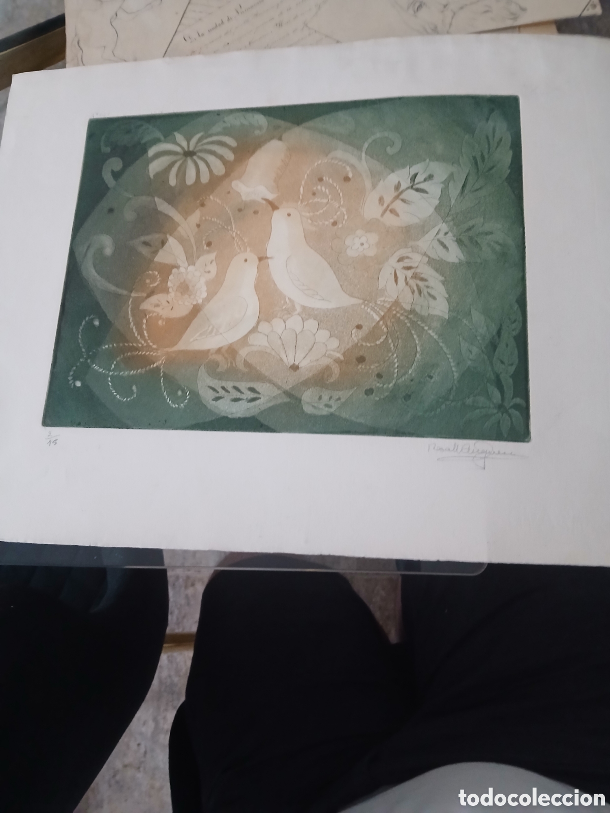 Arte: Grabado firmado sin idetificar