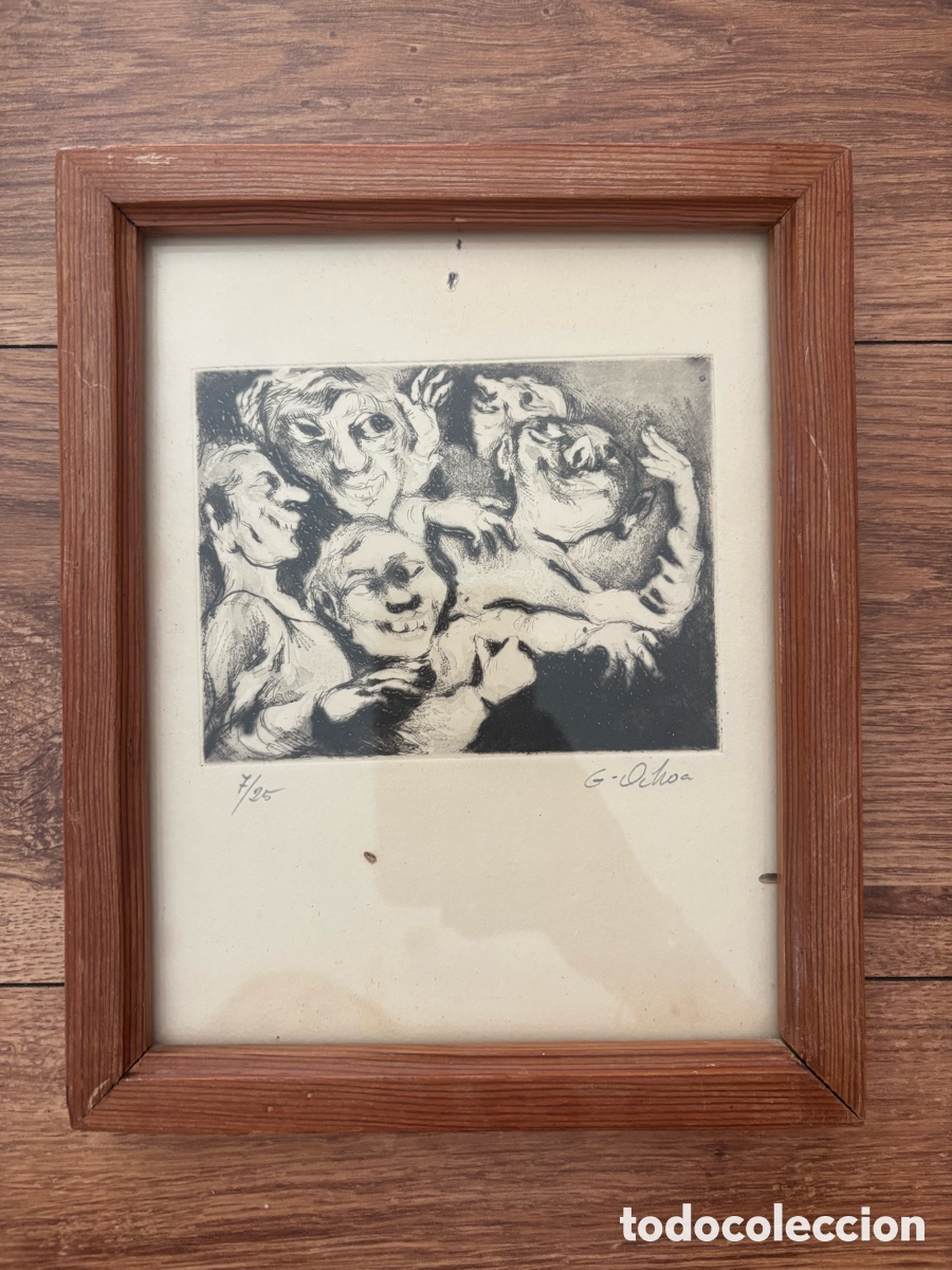 Arte: Grabado Luis Garcia Ochoa