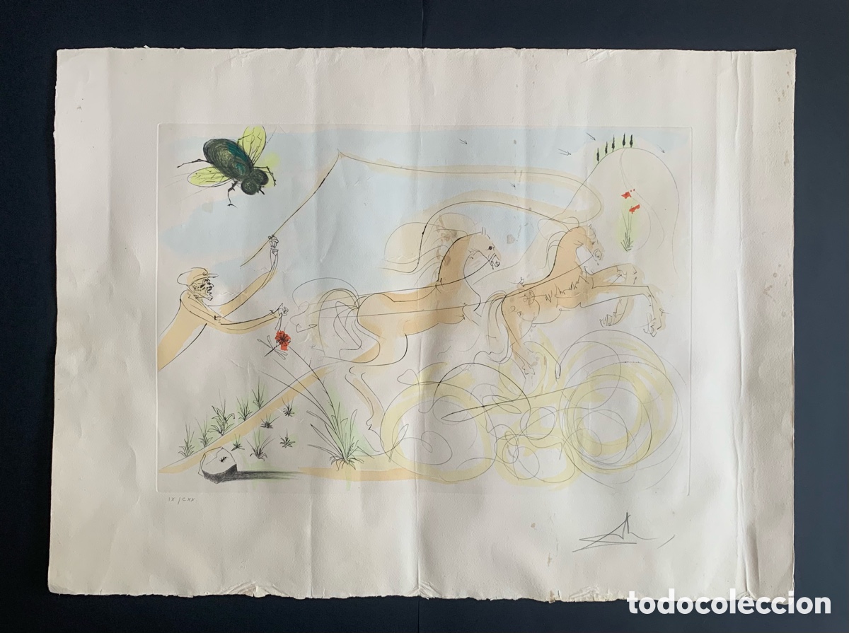 Arte: Grabado SALVADOR DAL&Iacute;