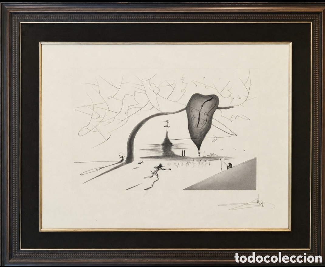 Arte: Salvador DAL&Iacute; (1904-1989)&rdquo;Memorabilia&rdquo; aguafuerte y punta seca (57.5 x 77.5) E.A. Par&iacute;s 1972