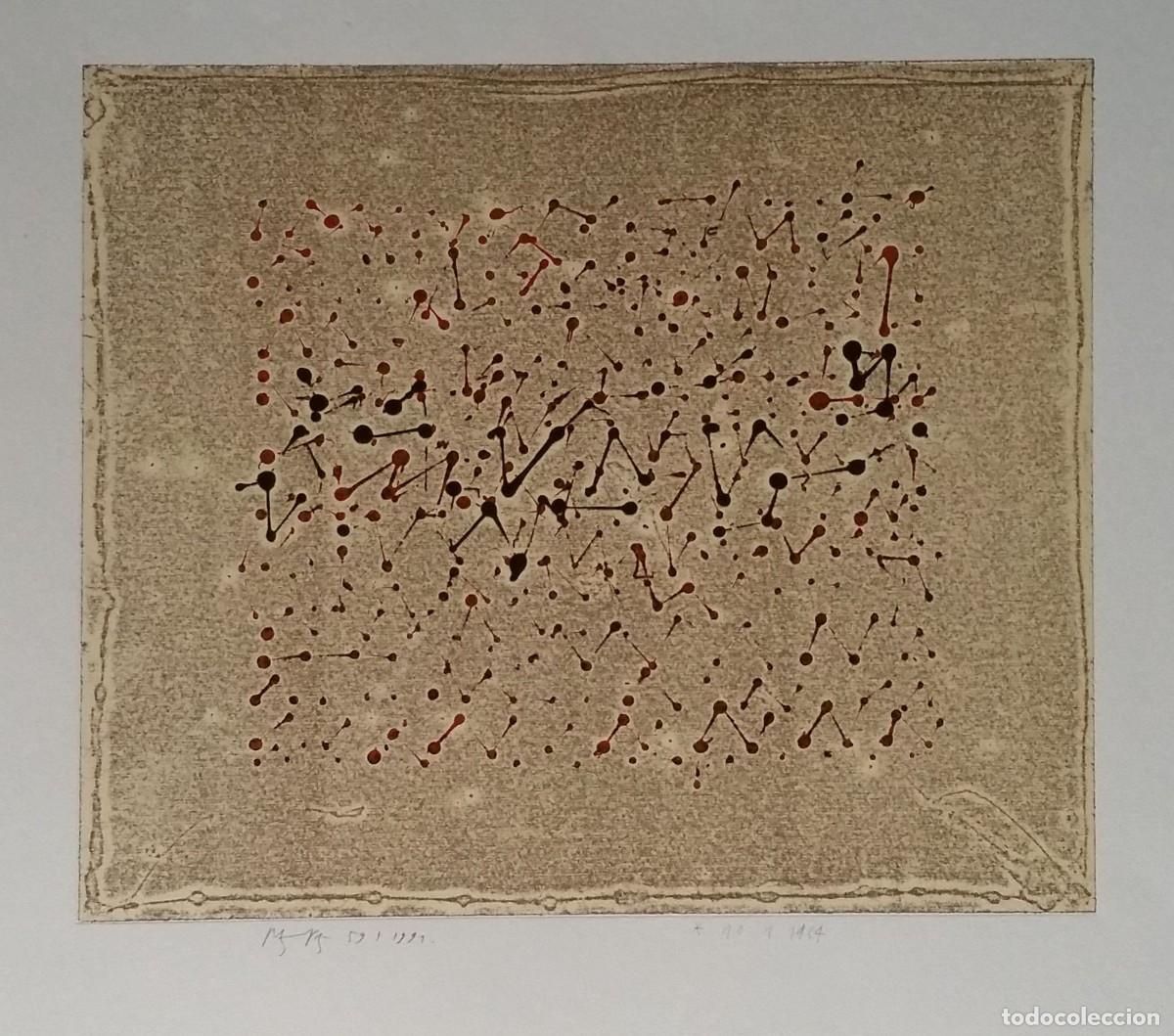 Arte: Massimo Danielis (1963). Aguafuerte firmado a mano