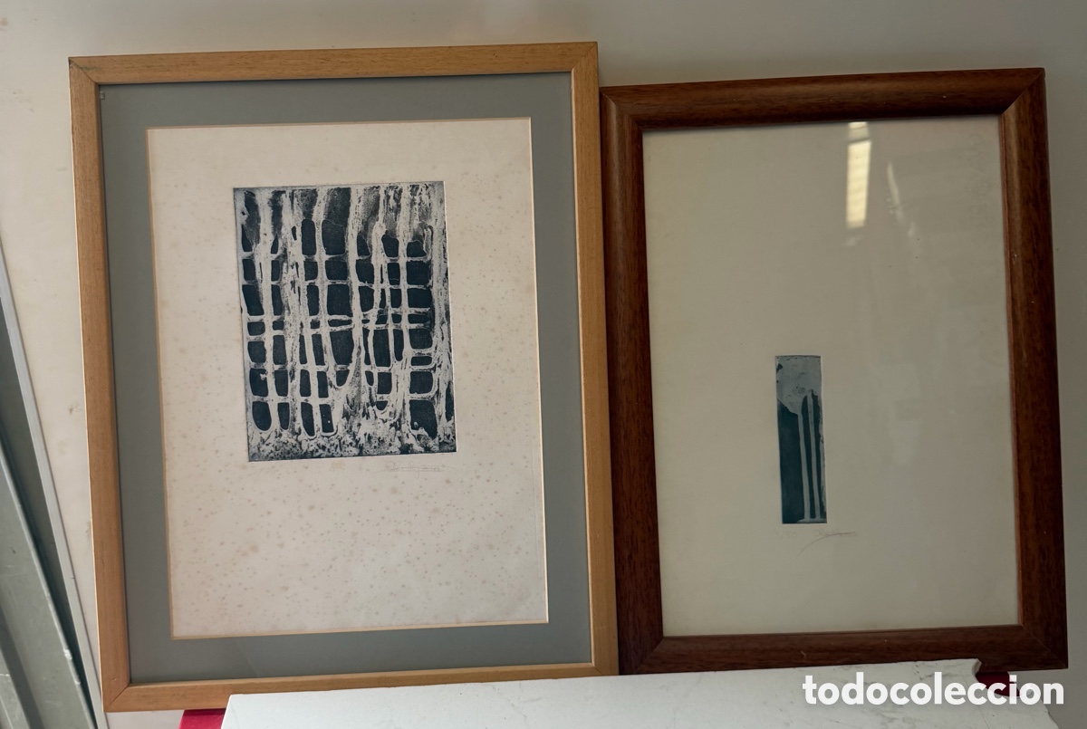 Arte: Lote 2 grabados Mar Pajar&oacute;n Guerr