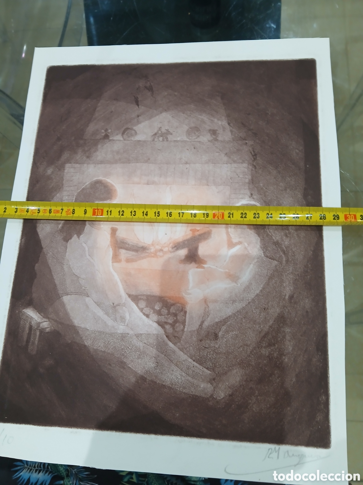 Arte: Grabado firmado numerado - Foto 6