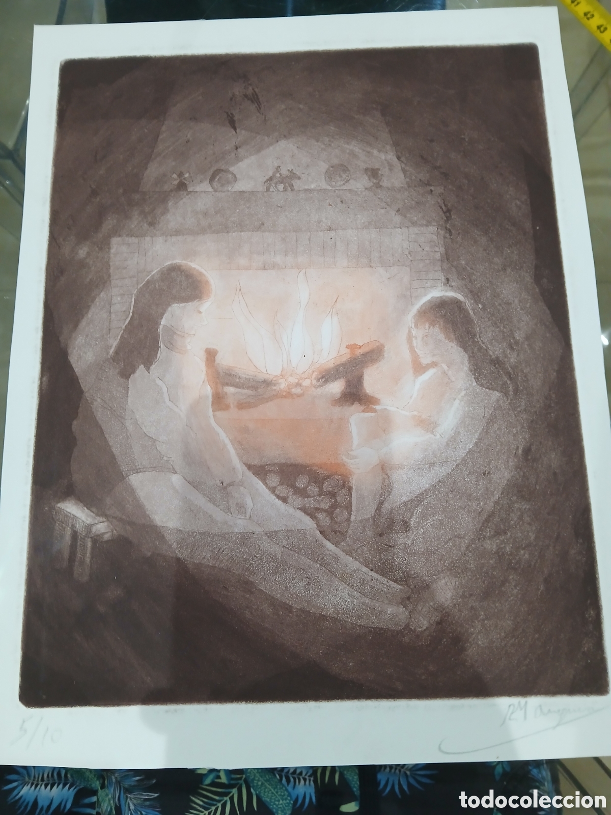 Arte: Grabado firmado numerado