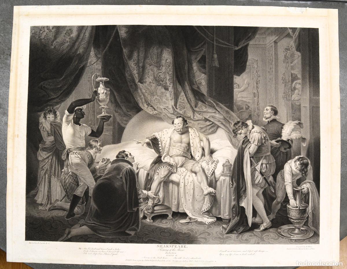 Arte: Shakespeare, Taming of the Shrew. Scene II. Robert Smirke, painter - Robert Thew, engraver.