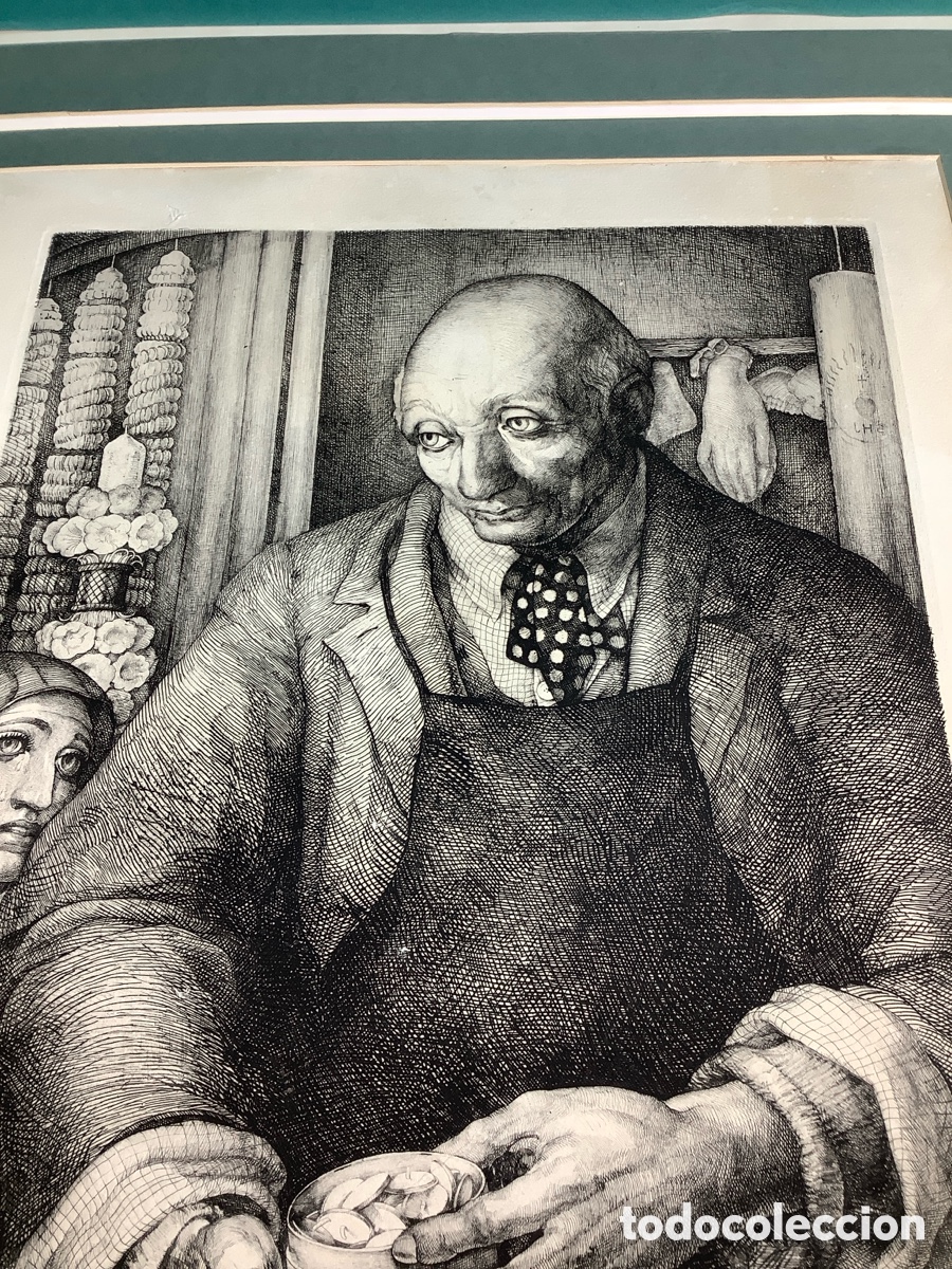 Arte: &ldquo;El cerero&rdquo; grabado de Rafael Pellicer - Foto 4