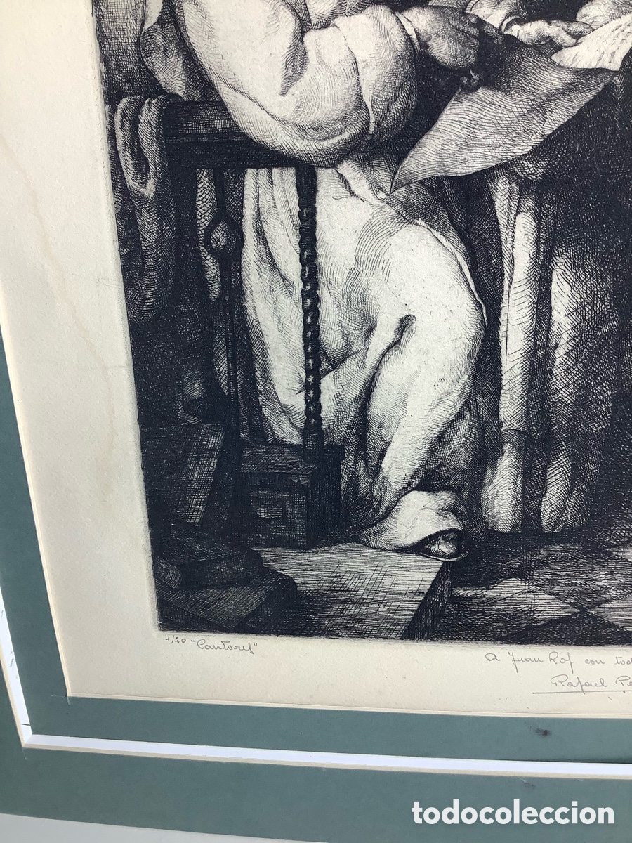 Arte: &ldquo;Cantores&rdquo; grabado de Rafael Pellicer - Foto 3