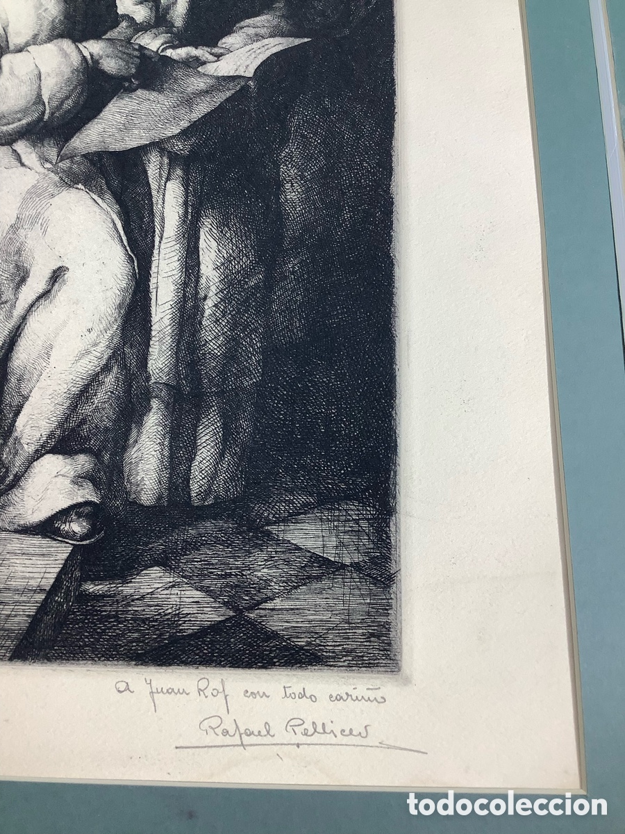 Arte: &ldquo;Cantores&rdquo; grabado de Rafael Pellicer - Foto 4