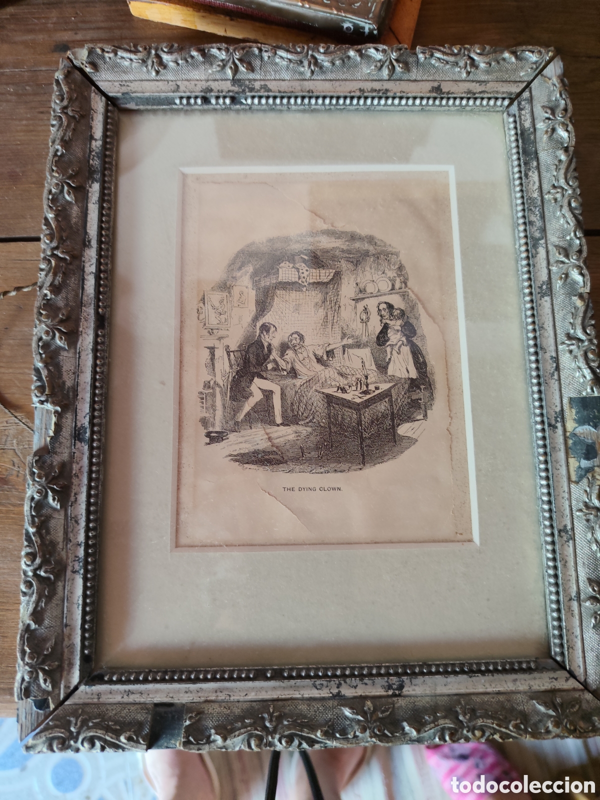 Arte: GRABADO ANTIGUO AL PARECER INGLES