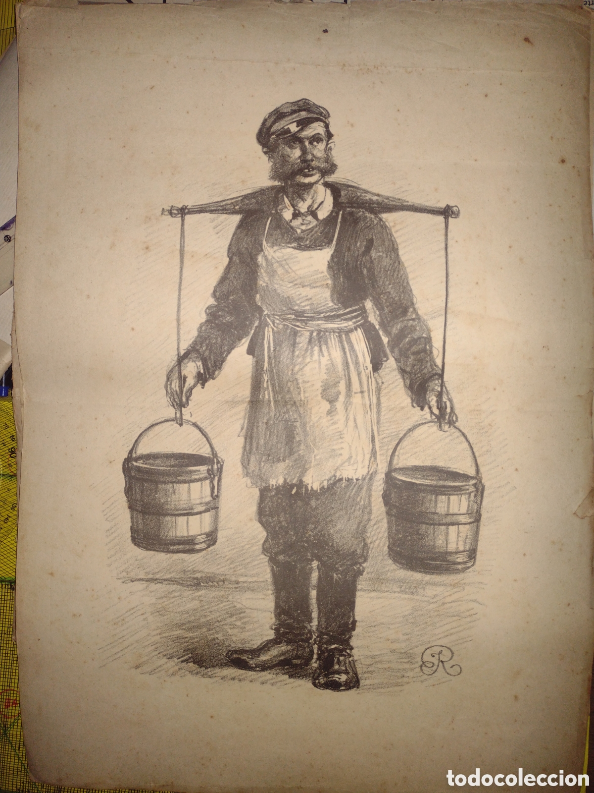 Arte: Litograf&iacute;as (4) - Josef Rapacki - 1926