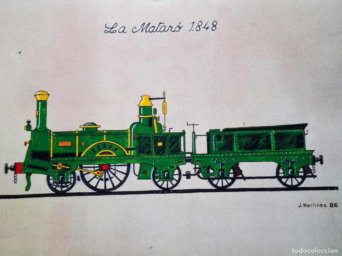Kunst: JOSEP MARTINEZ I CAMPS - LA MATARO 1848 - 42X29.CM - SELLADO Y FIRMADO