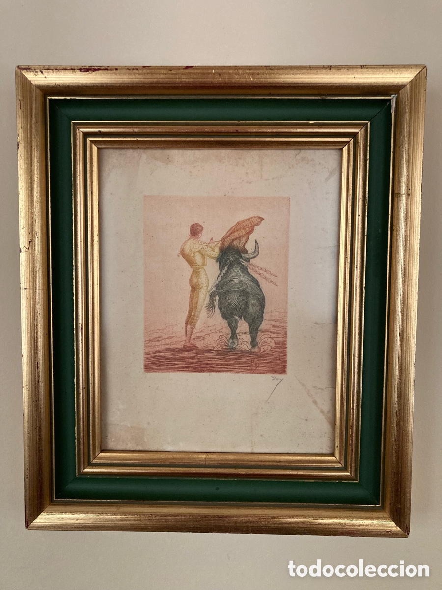 Art: Grabado taurino Poy Dalmau s.XIX