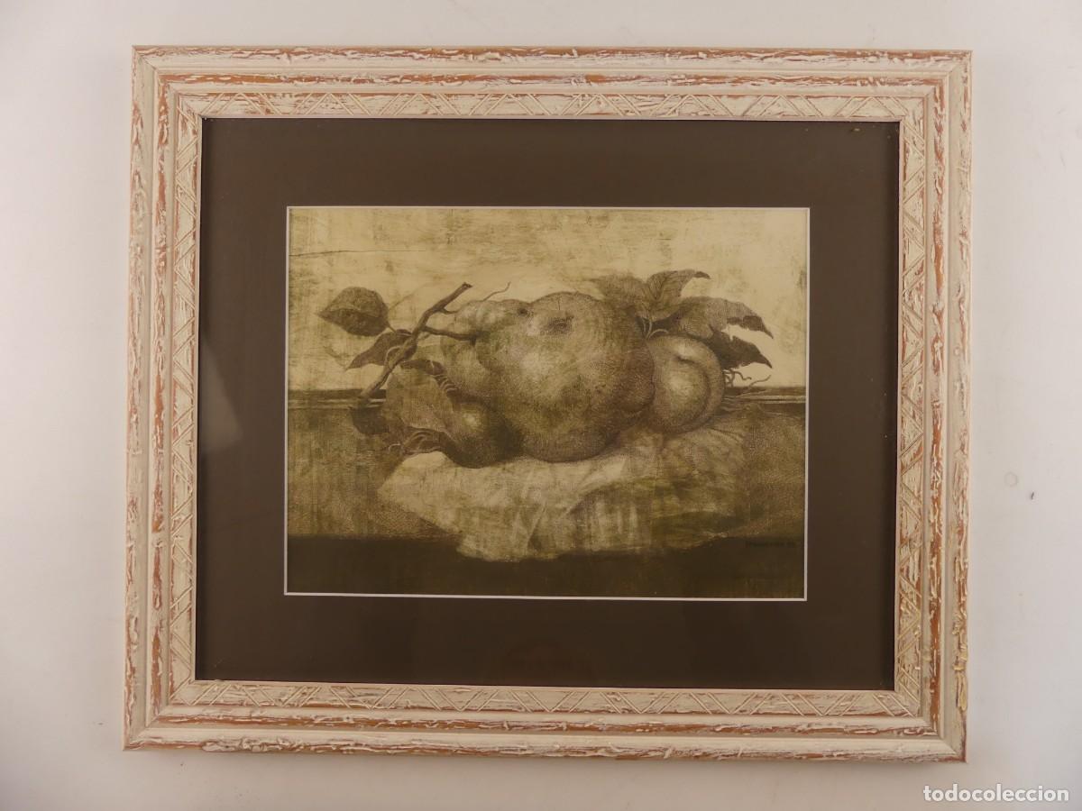 Art: GRABADO O SIMILAR FIRMADO Y ENMARCADO