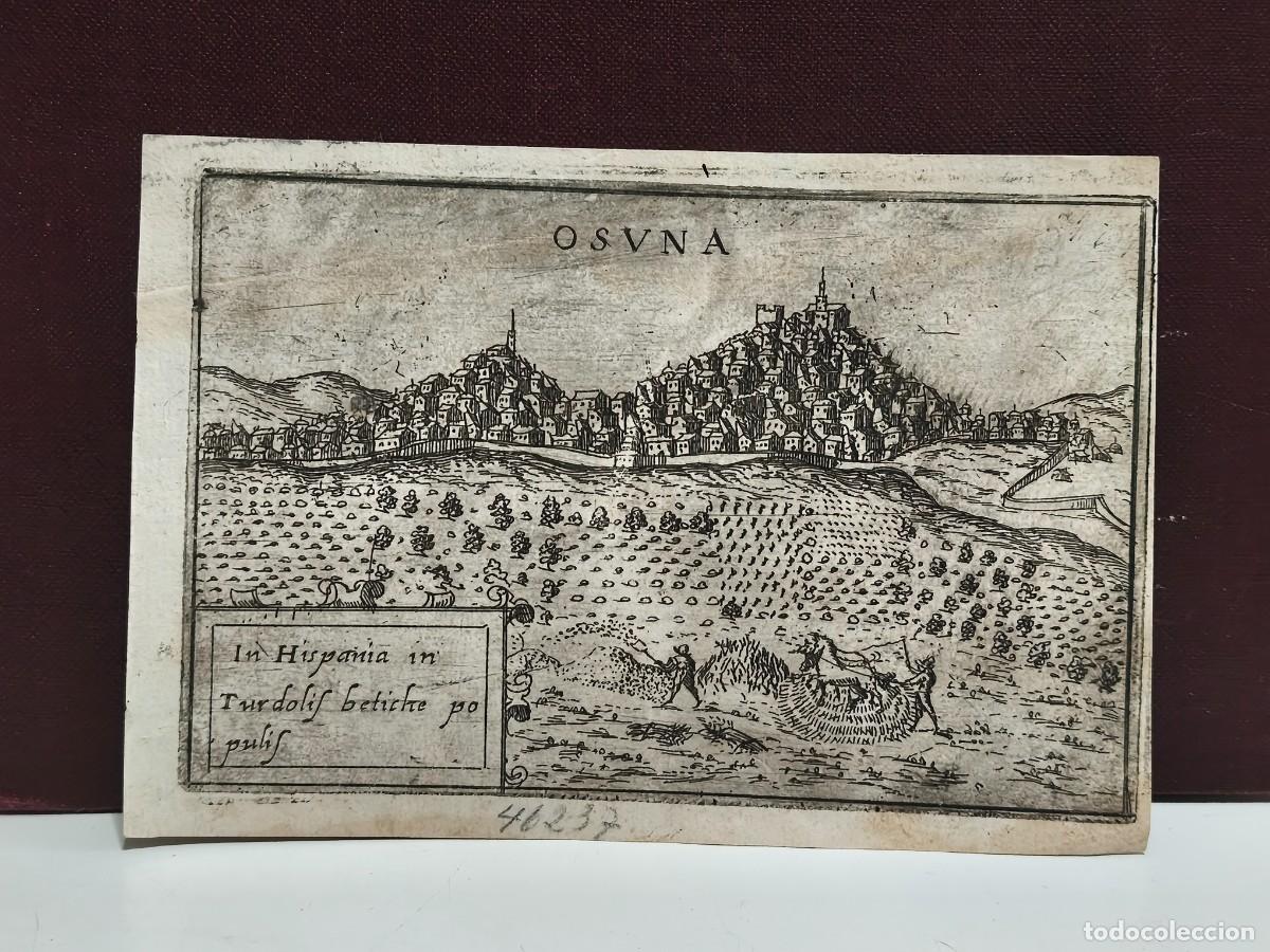 Art: OSVNA - GRABADO original SIGLO XVI-XVIII