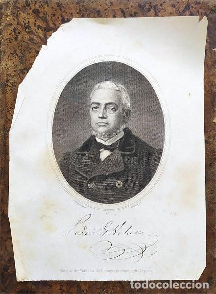 Kunst: Retrato de Pedro Gonz&aacute;lez de Velasco. Grabado por Pedro Hortigosa de la fotograf&iacute;a de Jos&eacute; Albi&ntilde;ana
