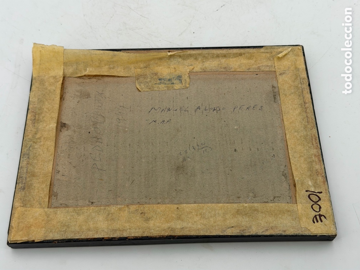 Arte: Grabado Antiguo Firmado - Foto 8