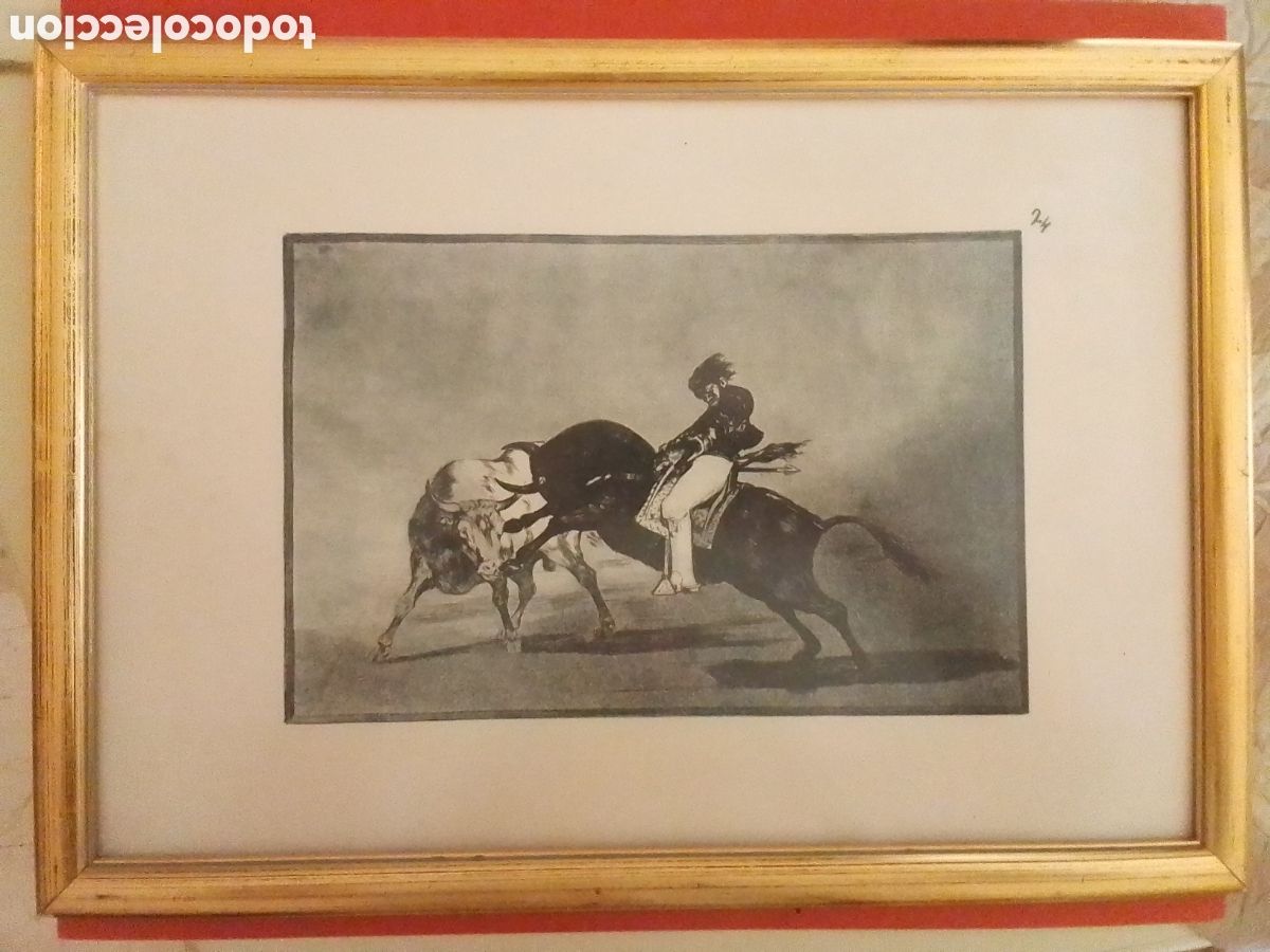 Kunst: Tauromaquia de Francisco de Goya