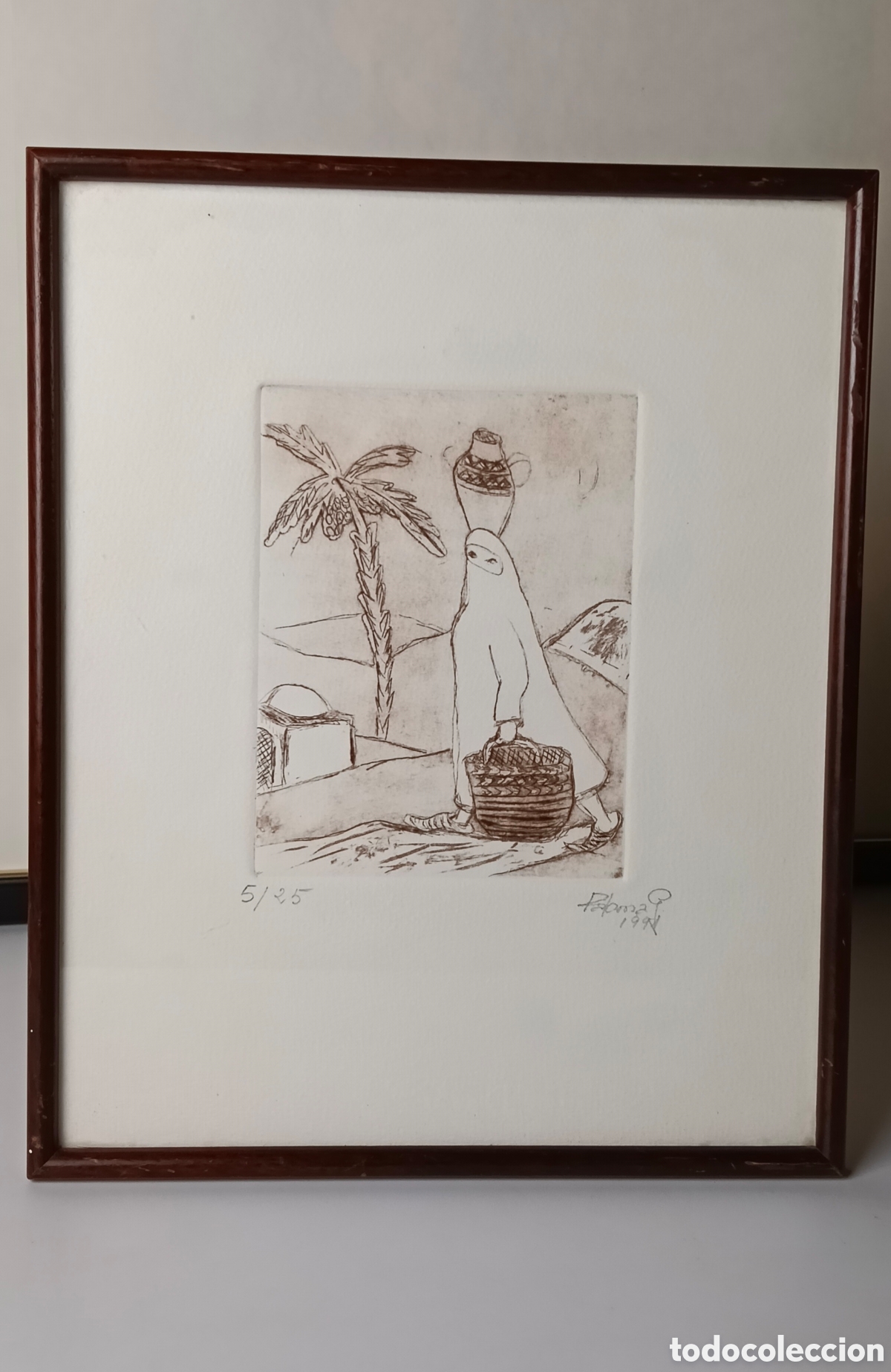 Arte: Paloma G / 1991 mujer Magreb&iacute; edici&oacute;n limitada
