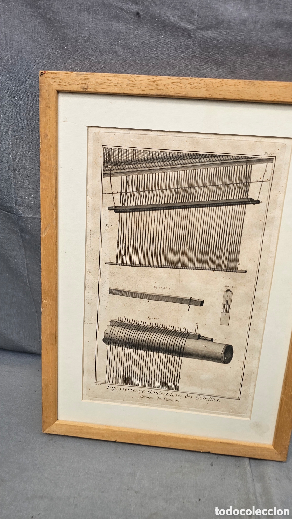 Arte: Grabado antiguo textil...... - Foto 2