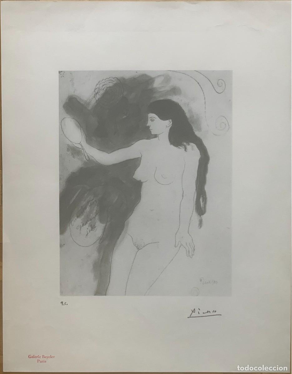 Kunst: Pablo Picasso (1881-1973). Heliolitograf&iacute;a Firmada