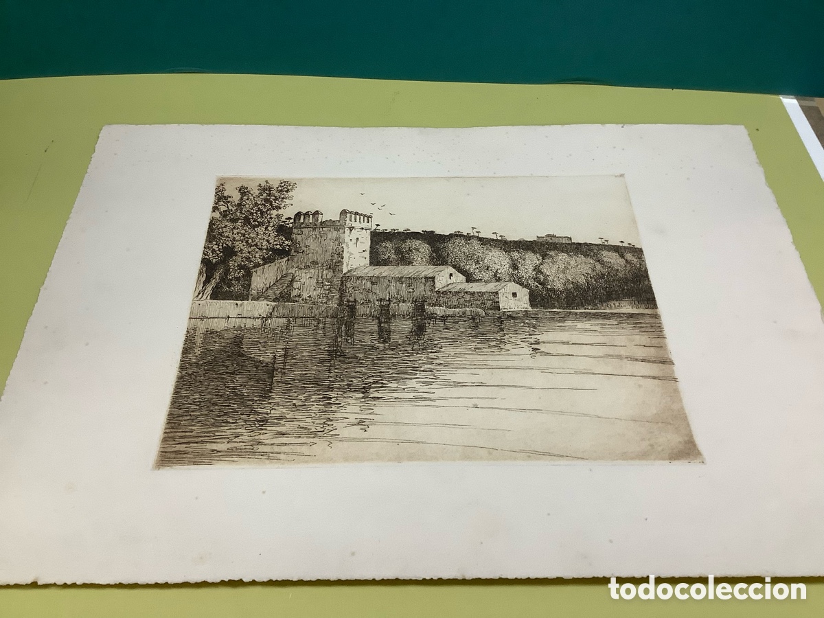 Arte: &ldquo;La torre&rdquo; grabado de Pedraza Ostos
