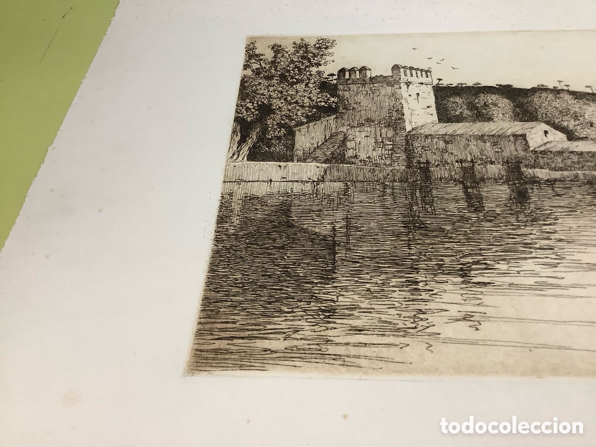 Arte: &ldquo;La torre&rdquo; aguafuerte de Pedraza Ostos - Foto 2