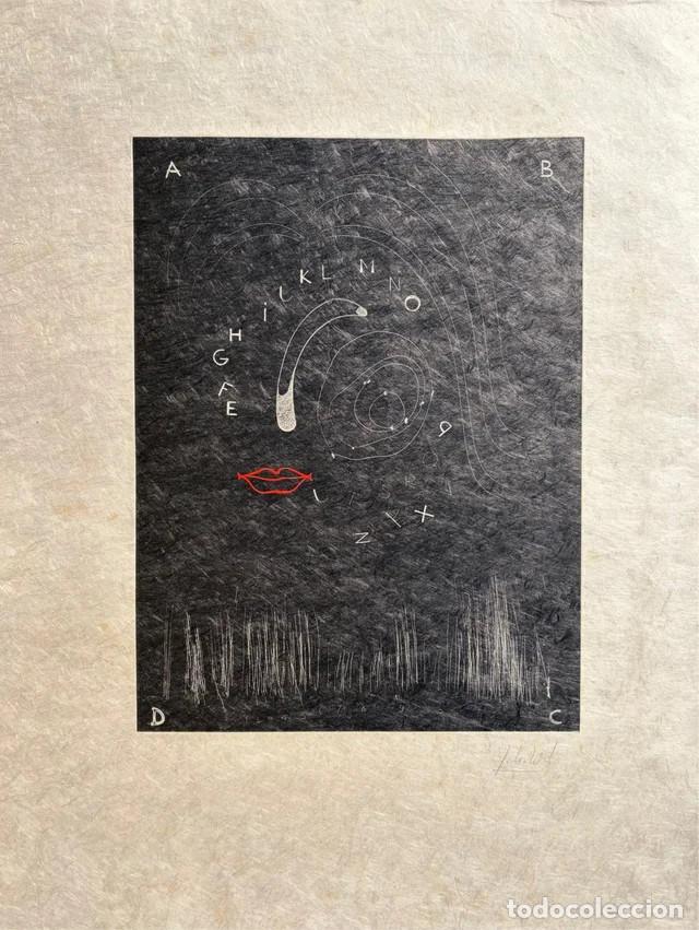 Arte: XAVIER CORBER&Oacute; - Grabado firmado papel jap&oacute;n