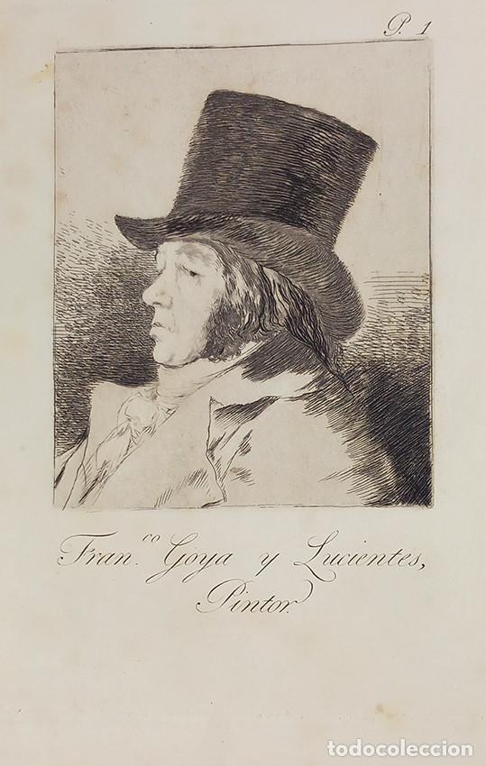 Arte: Francisco de Goya y Lucientes. Los caprichos, Sexta edici&oacute;n. Carpeta completa
