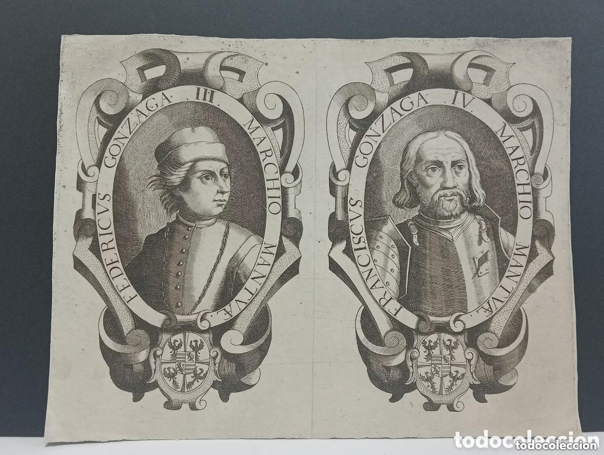 Arte: FEDERICUS GONZAGA III & FRANCISCUS GONZAGA IV. MARCHIO MANTUAE