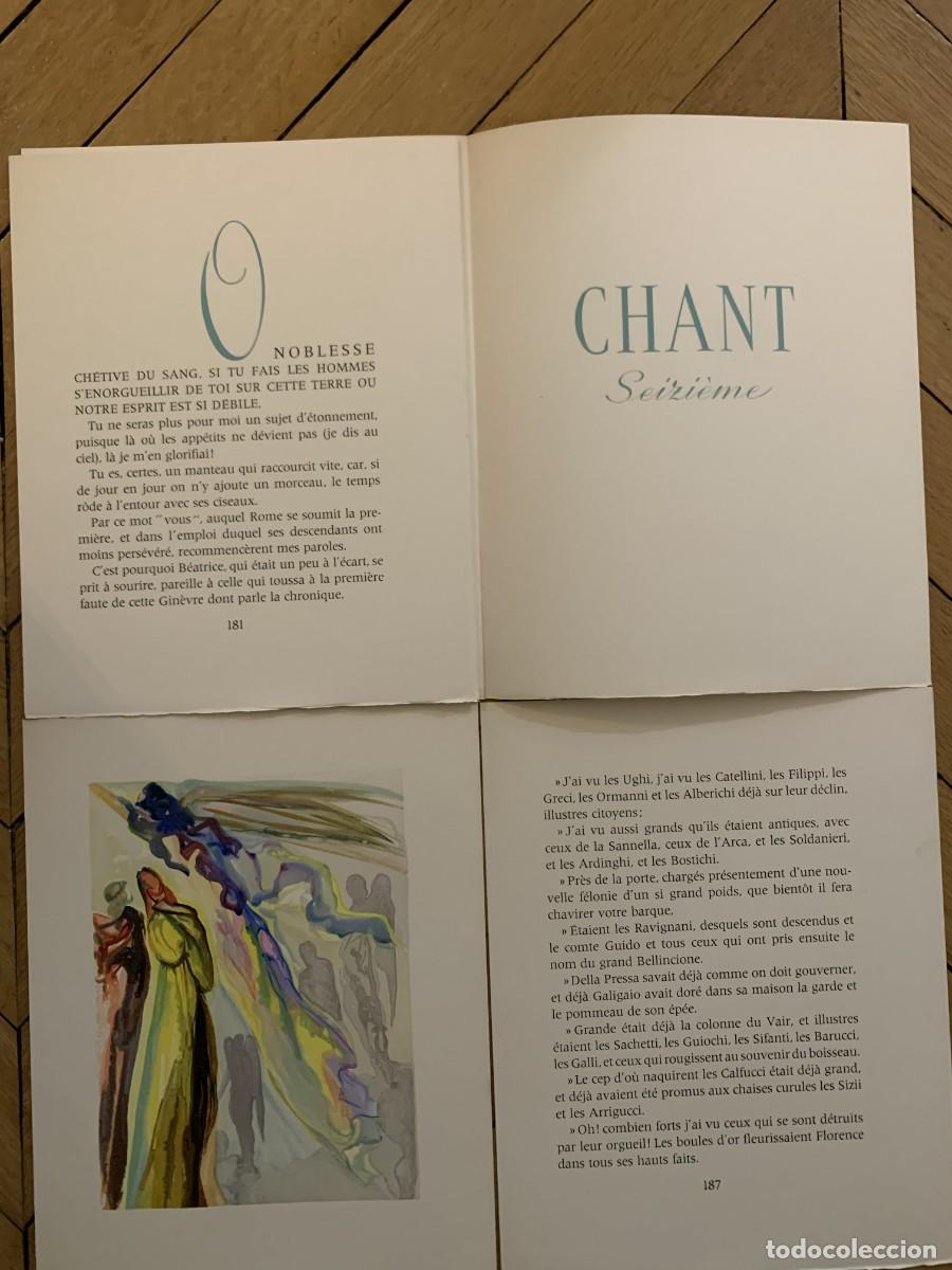 Arte: Xilograf&iacute;a Dali + Texto - Divina Comedia - Para&iacute;so: Canto 16 (Nobleza de Florencia) - Heures Claires