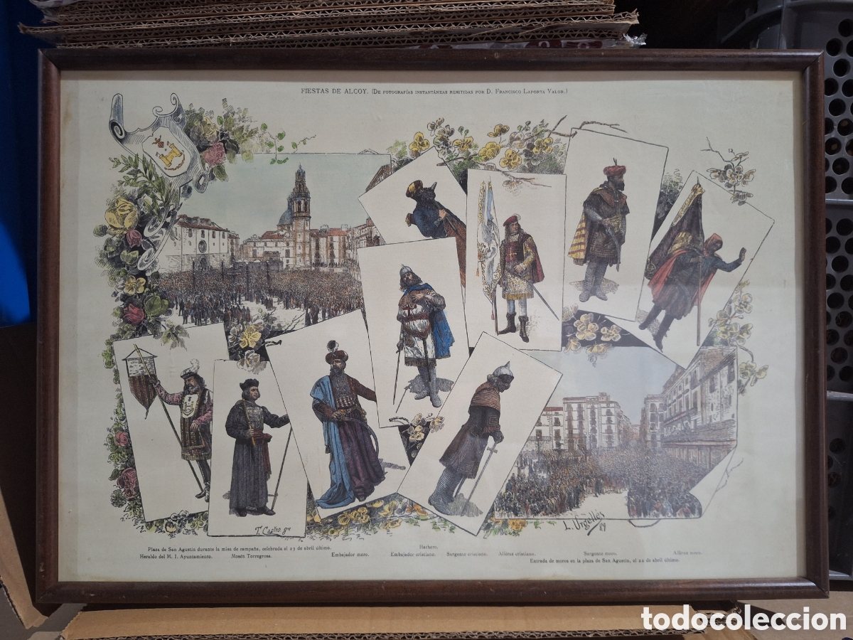 Arte: FIESTAS DE ALCOY - DE FOTOGRAFIAS REMITIDAS POR D. FRANCISCO LAPORTA VALOR.