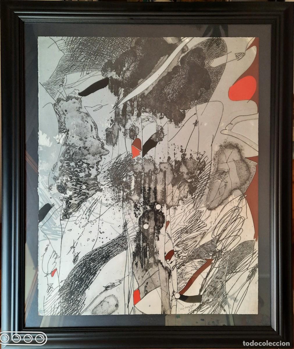 Arte: GUINOVART Josep Grabado original s/t 1985