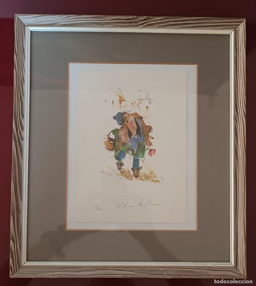 Arte: LITOGRAFIA DE PINO LAVARDERA, FIRMADA Y NUMERADA A LAPIZ