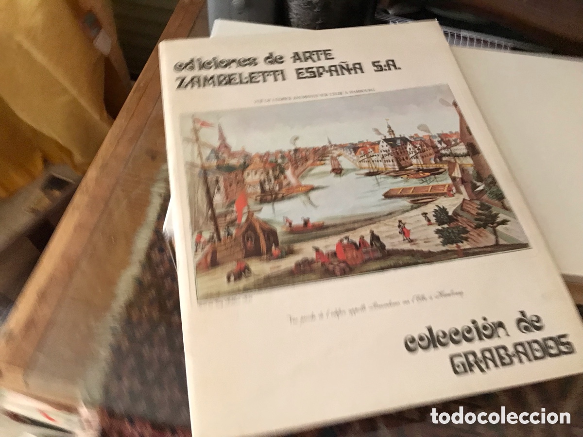 Arte: Ediciones de arte Zambeletti Espa&ntilde;a. Colecci&oacute;n de grabados. Ciudades