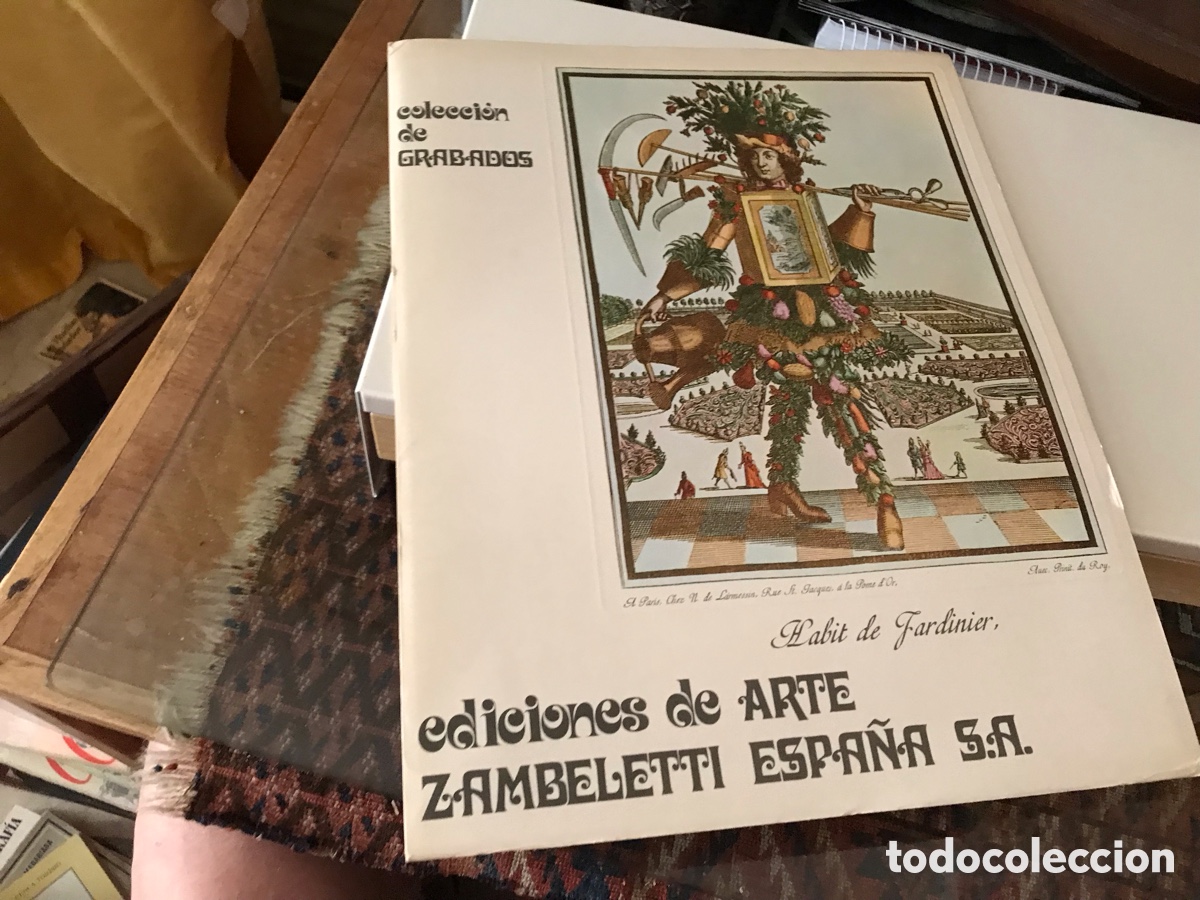 Arte: Ediciones de arte Zambeletti. Colecci&oacute;n de grabados. Serie de: profesiones